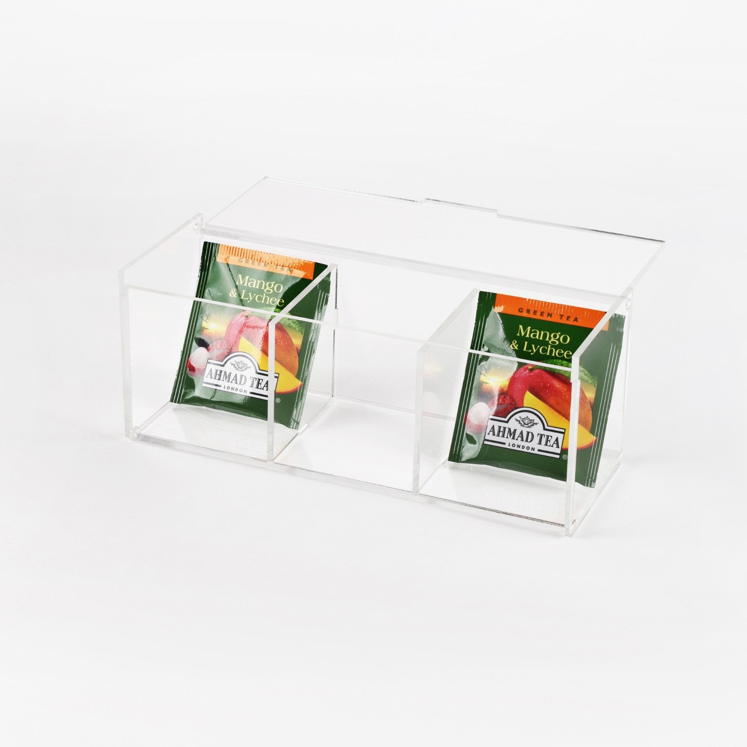 Tea Organizer with 3 Compartments