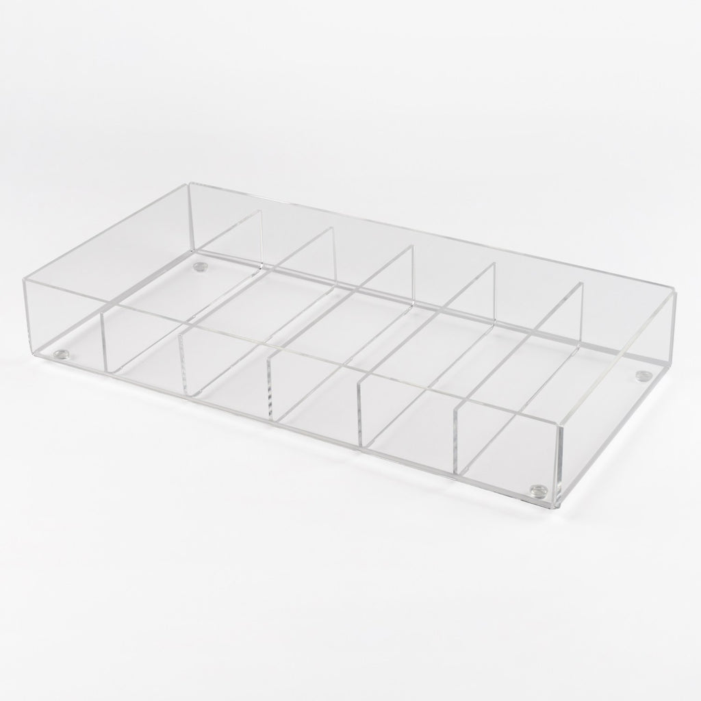 Universal Drawer Organizer with 6 Compartments