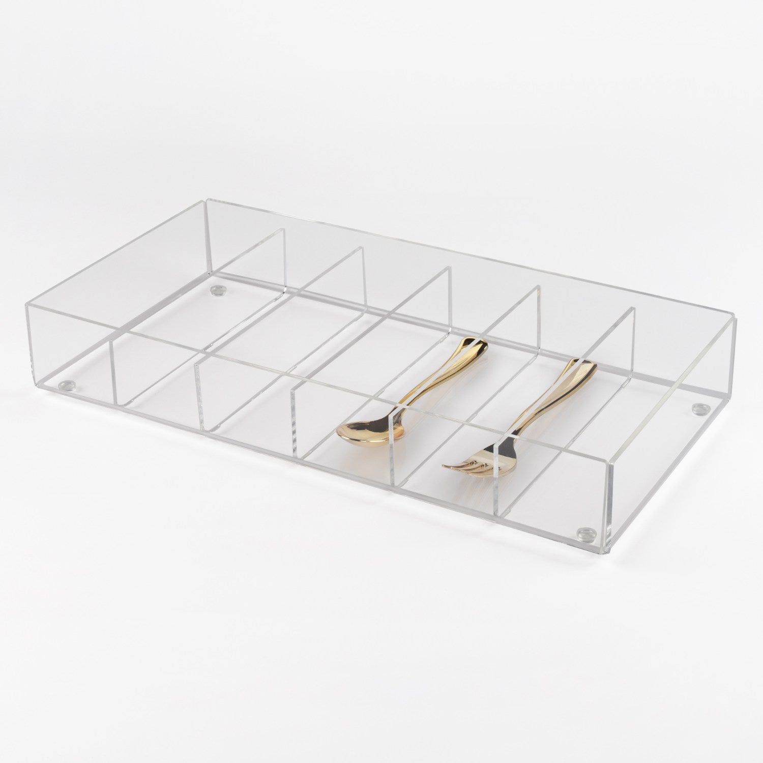 Universal Drawer Organizer with 6 Compartments