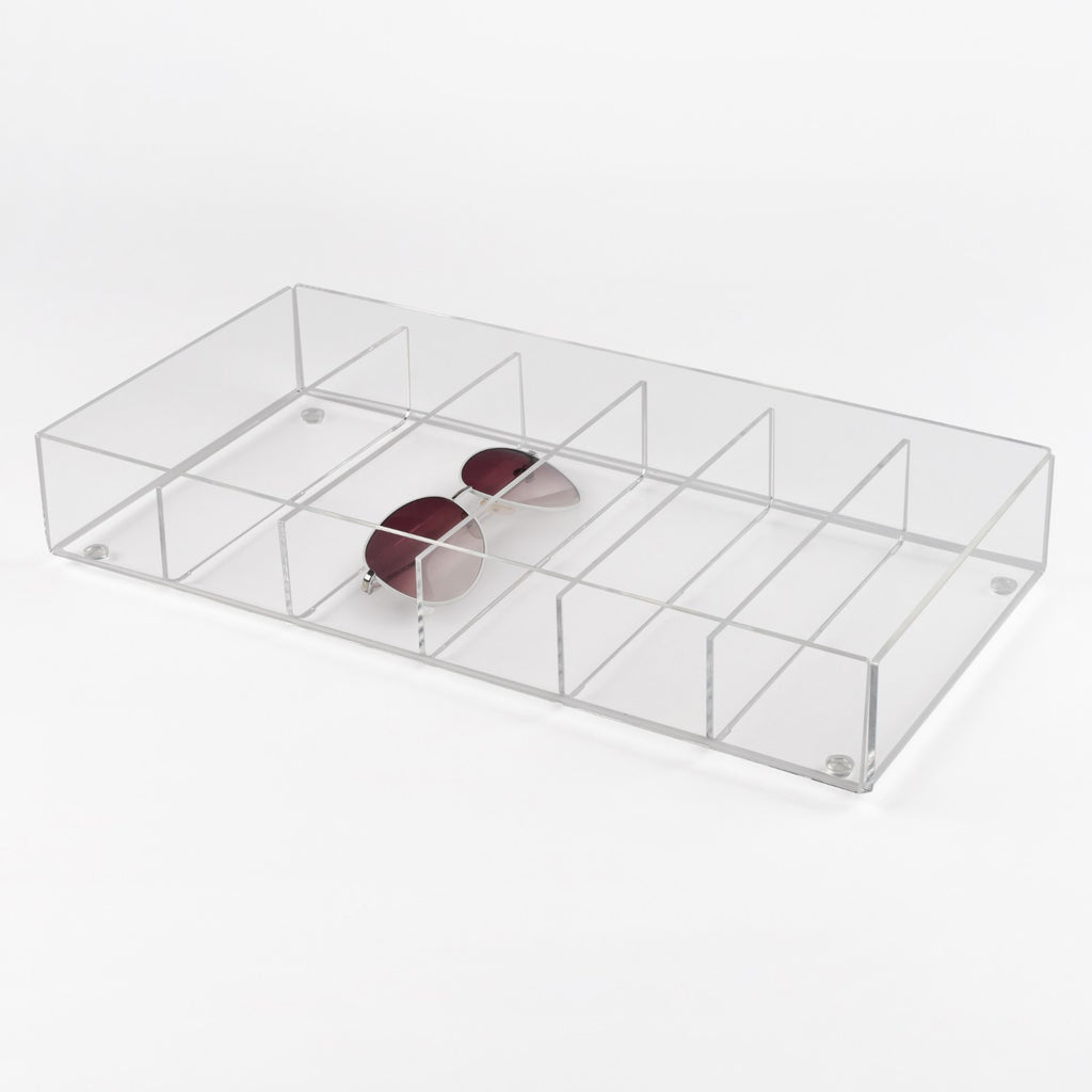 Universal Drawer Organizer with 6 Compartments