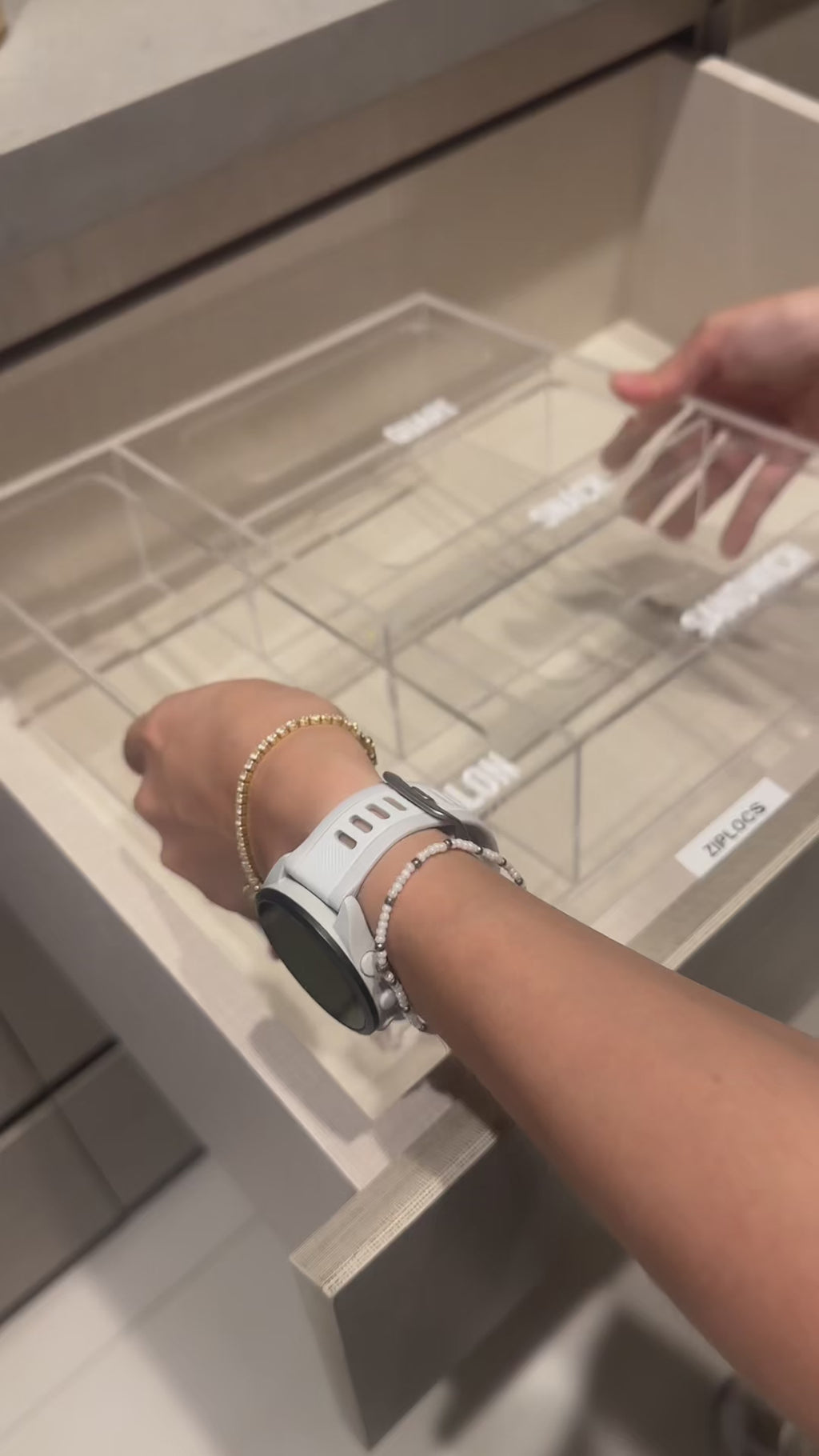 Ziploc Bag Organizer